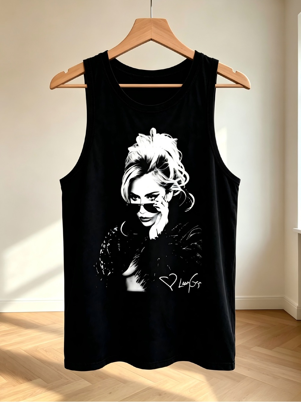 Lady Gaga Graphic Womens Mens Tank Top Unisex